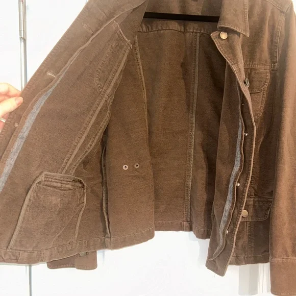 Jjill Brown Jean Jacket - Picture 3 of 4